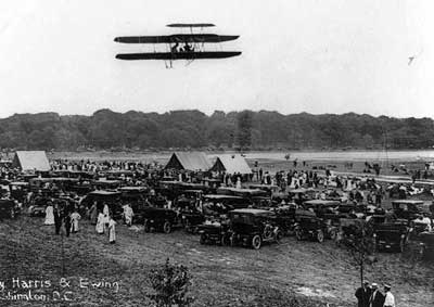 The Army's first airplane at Fort Myers 1909