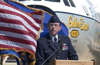 349th Air Mobility Wing Commander Brig. Gen. Thomas M. Gisler, Jr.