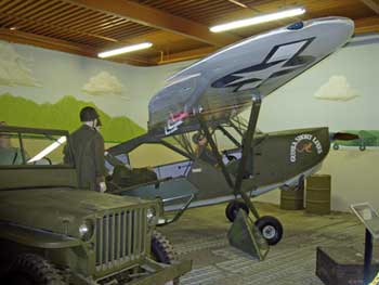 WWII Stinson L-5 Sentinel Medical Airlift