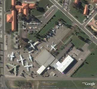 Satellite view, courtesy of Google Earth