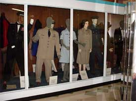 Travis Air Museum Military Uniform Exhibit